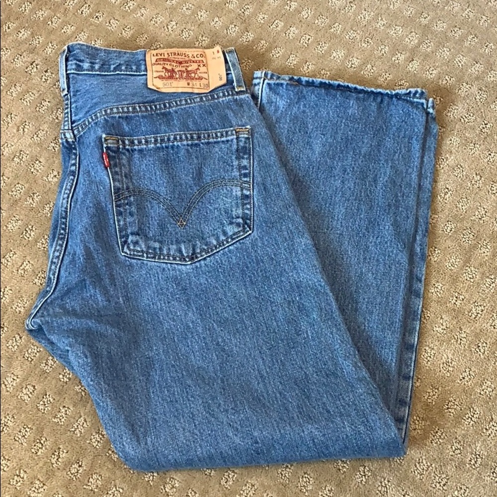 Men’s Levi 501 jeans